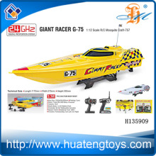 2.4 GHz 1:12 scale 550 type motor wireless remote control bait boat for sale with CE Test Report H135909